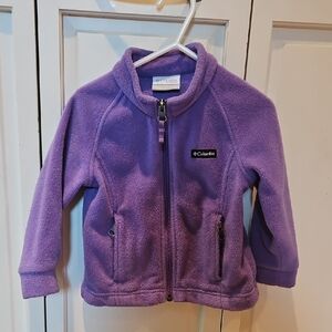 Columbia Kids Purple Fleece Jacket